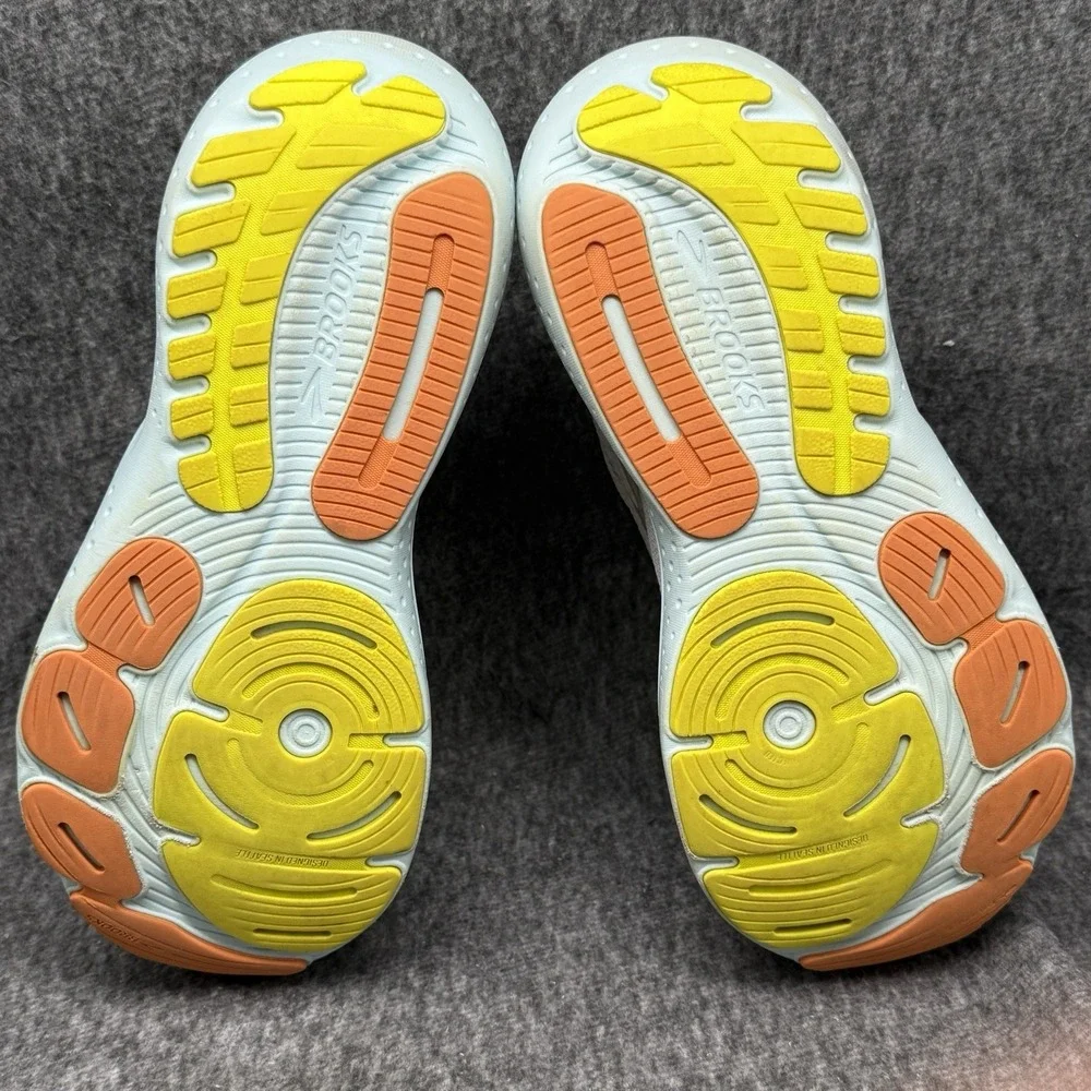 Brooks Glycerin 21 Coconut Aqua Running Shoes Women's Size 9.5